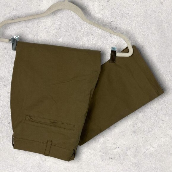 New Mack Weldon Beige Tan Chino Pants Size 34 by 34 Sandstorm Technical Stretch - Picture 6 of 11